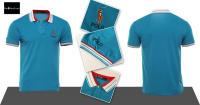 polo paris ralph lauren hommes tee shirt detail cotton polo blue